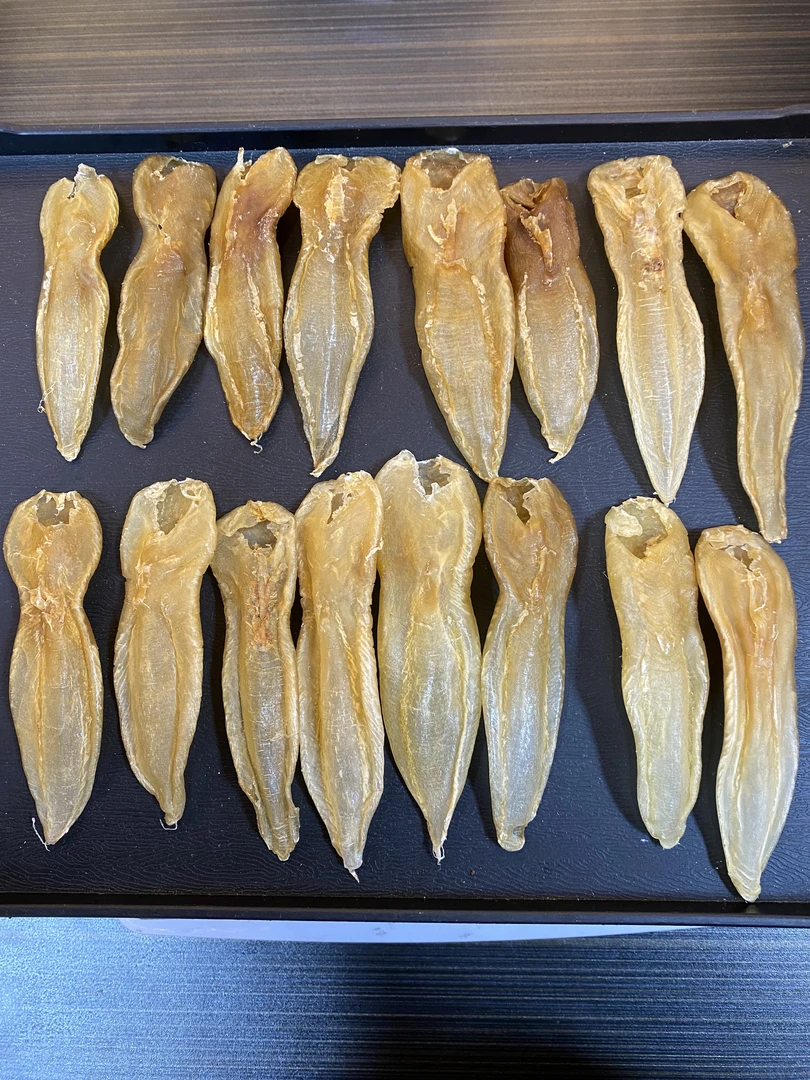 80头野生白花胶 溪袄白花 渔民货 日常滋补 月子胶250克-500克