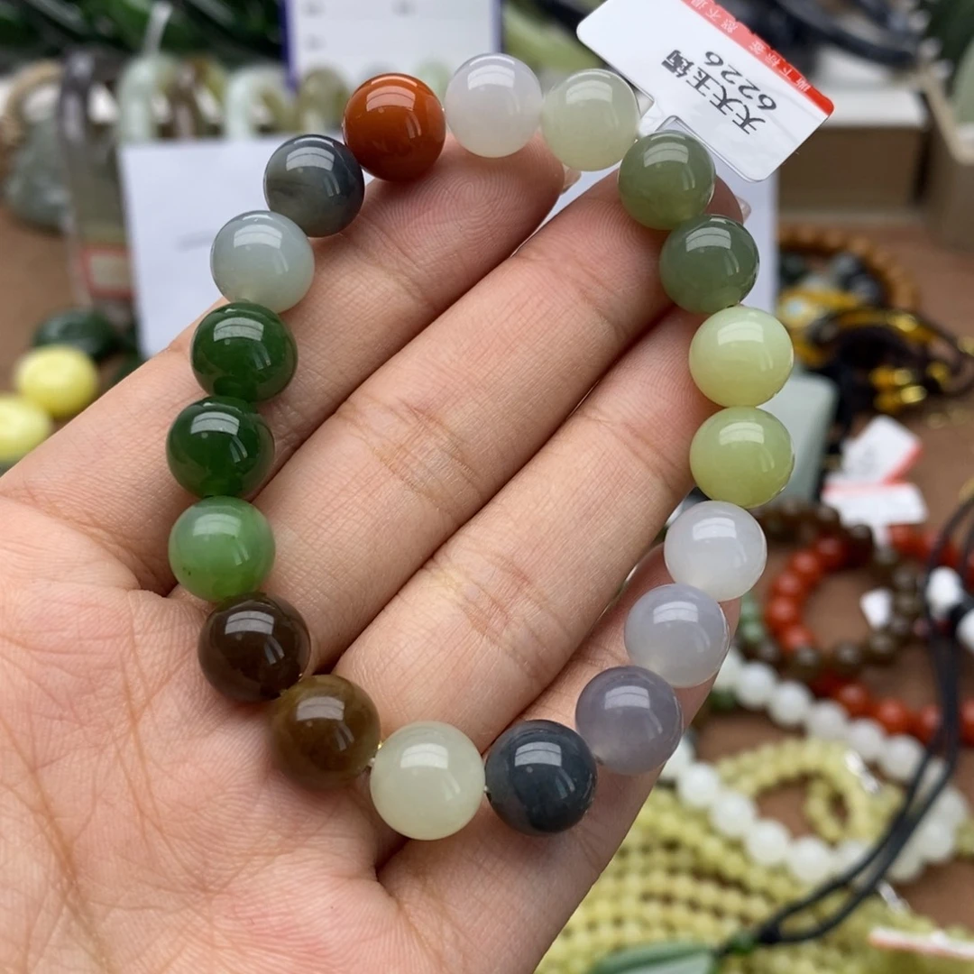 未镶嵌手串和田玉
