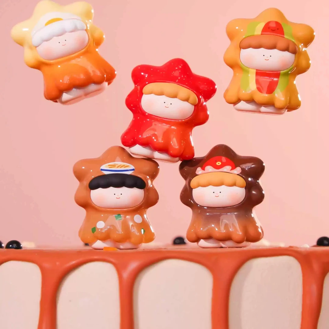 正版大美术馆许愿星星萌粒三代-糖果美味罐萌粒可爱公仔潮玩盲盒