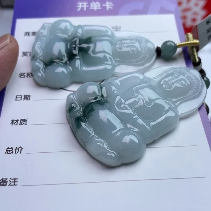 翡翠未镶嵌挂件多样性发货拍一发一