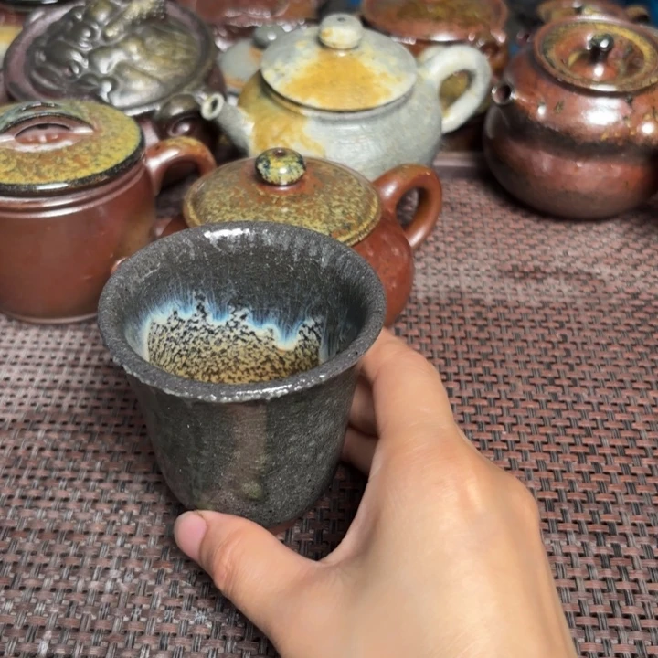 茶杯紫砂铃铛杯小130