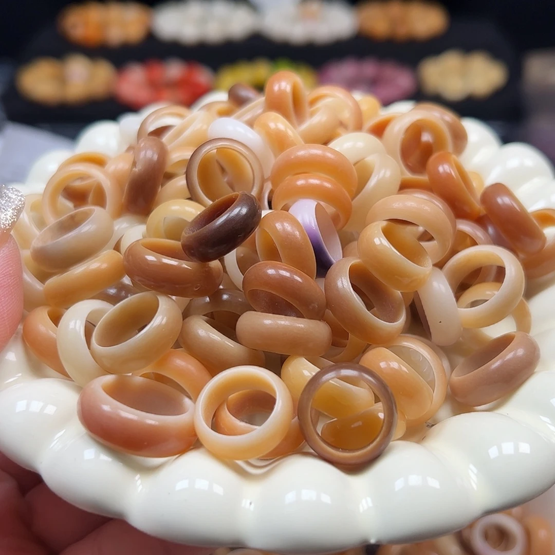 手串菩提根/象牙果微瑕跑环10颗