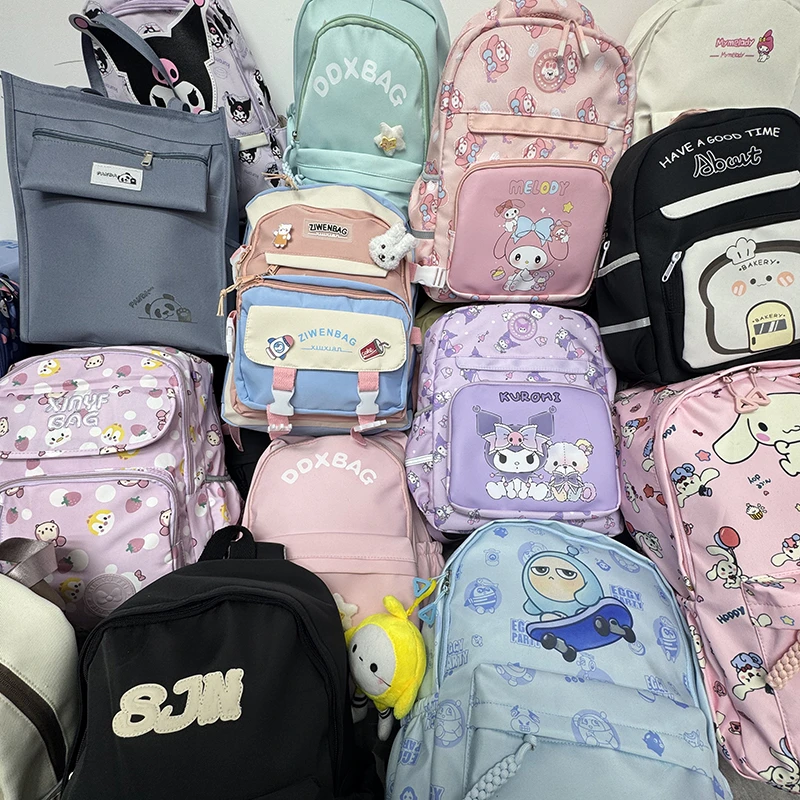 梓文品牌327新款书包小学生轻便护脊初中研学包儿童双肩