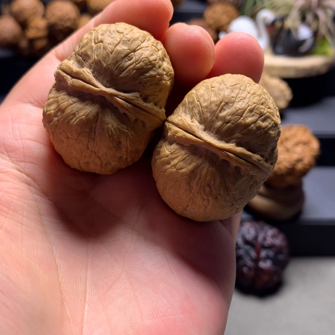 文玩核桃把件金元宝40