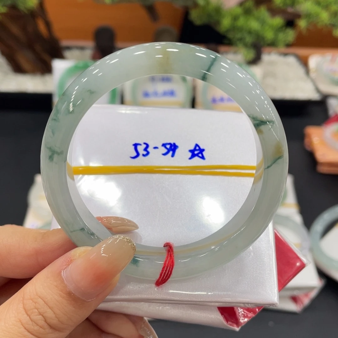 未镶嵌手镯翡翠缅甸天然翡翠手镯