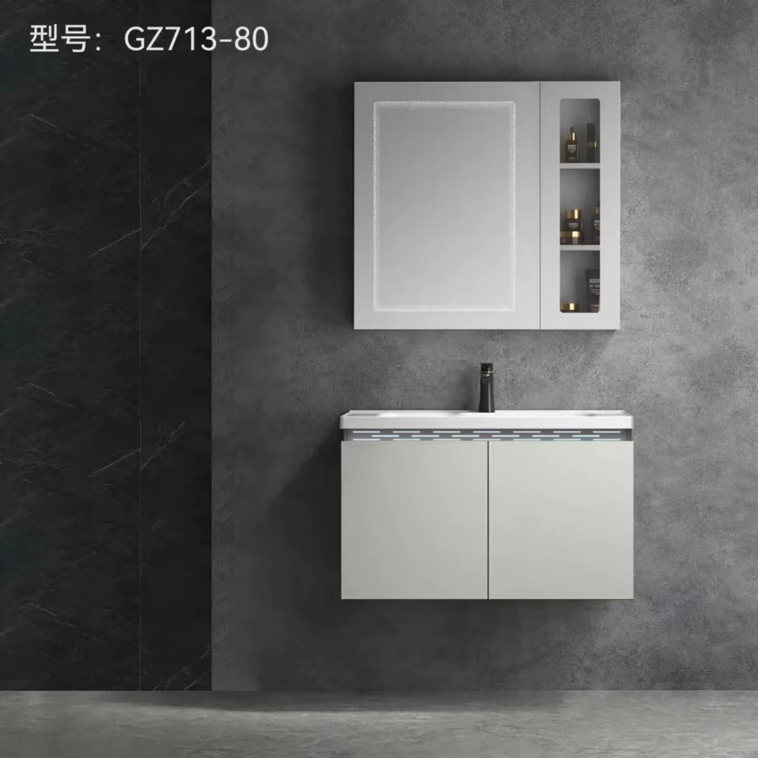 广东精品防水防潮不锈钢智能浴室柜