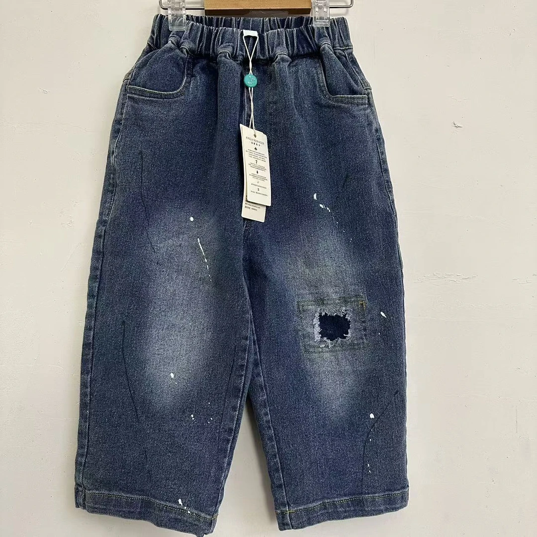 儿童牛仔裤F1033