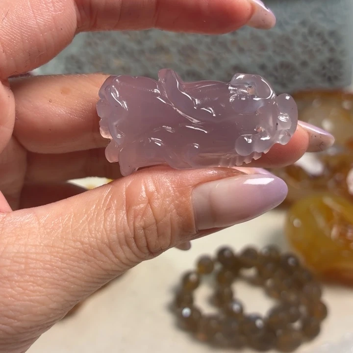 玛瑙/玉髓未镶嵌吊坠(不含链)