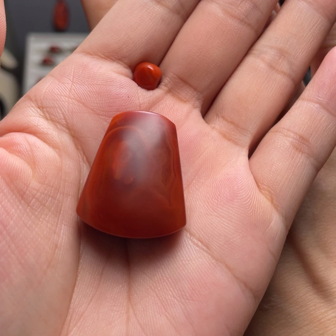 【闪购商品】南红玛瑙平安无事牌未镶嵌唯****y