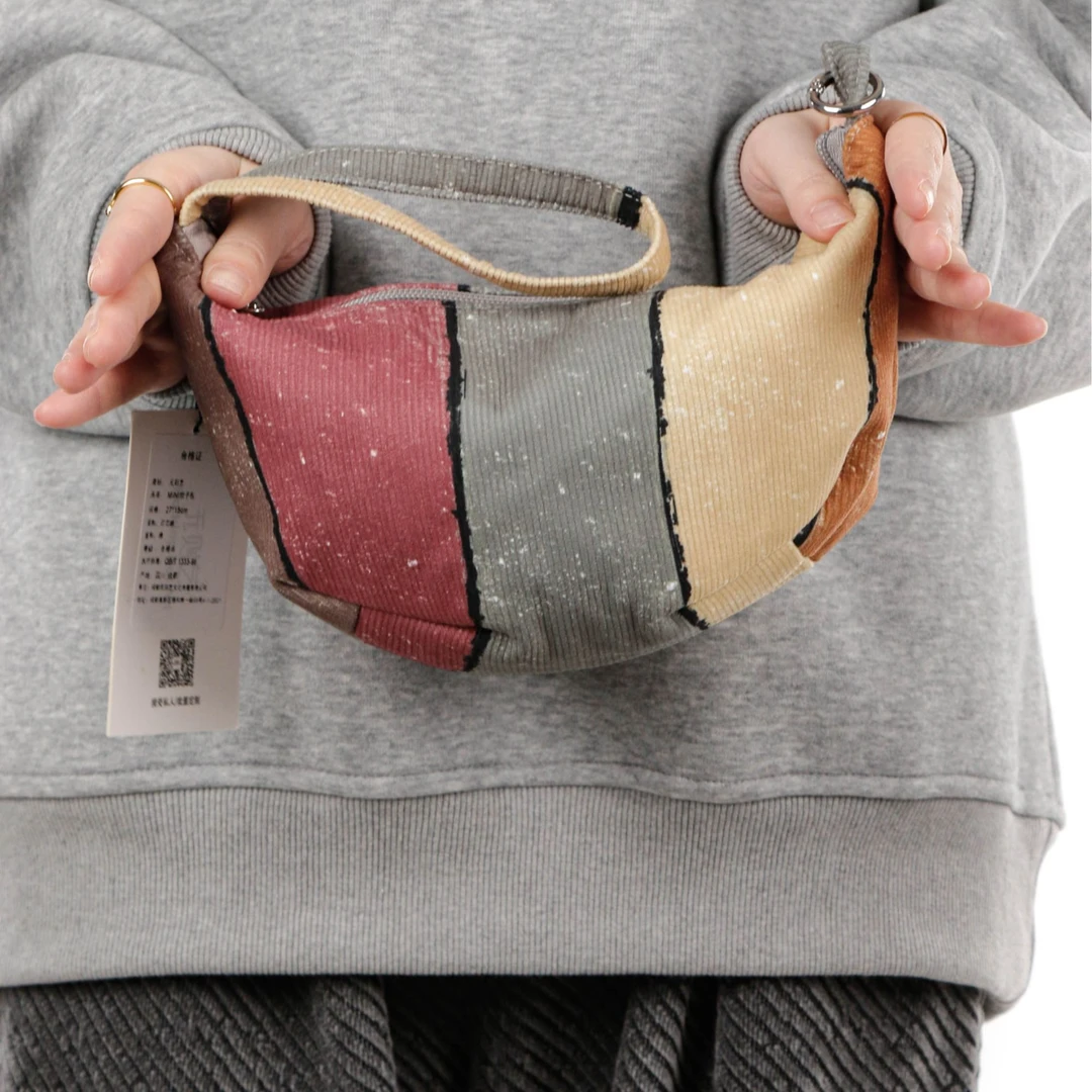 无则艺【mini饺子包】艺术休闲小众原创潮流印花单包时尚mini饺子包