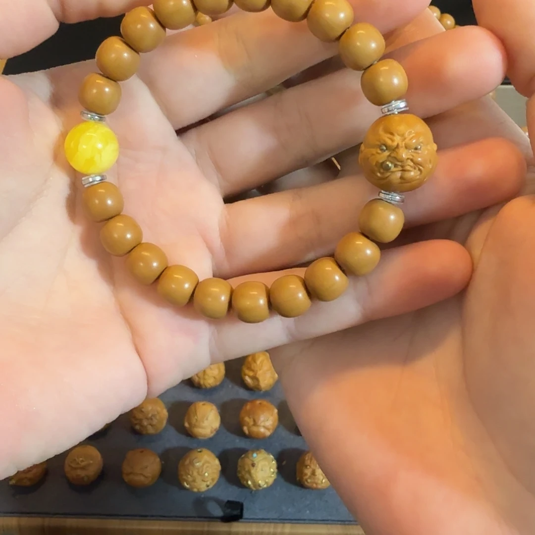 吊坠猴头核桃全品9➕小老型一颗烟鬼