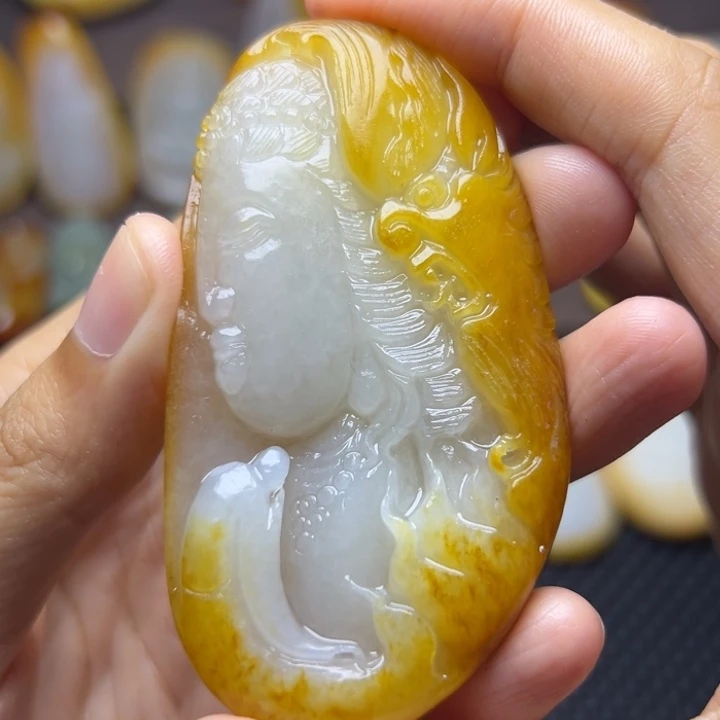 颈饰未镶嵌和田玉