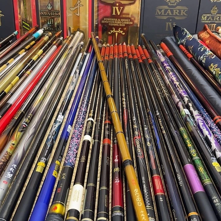 小***了碳素5.7m5.7米竹节鲫鱼杆