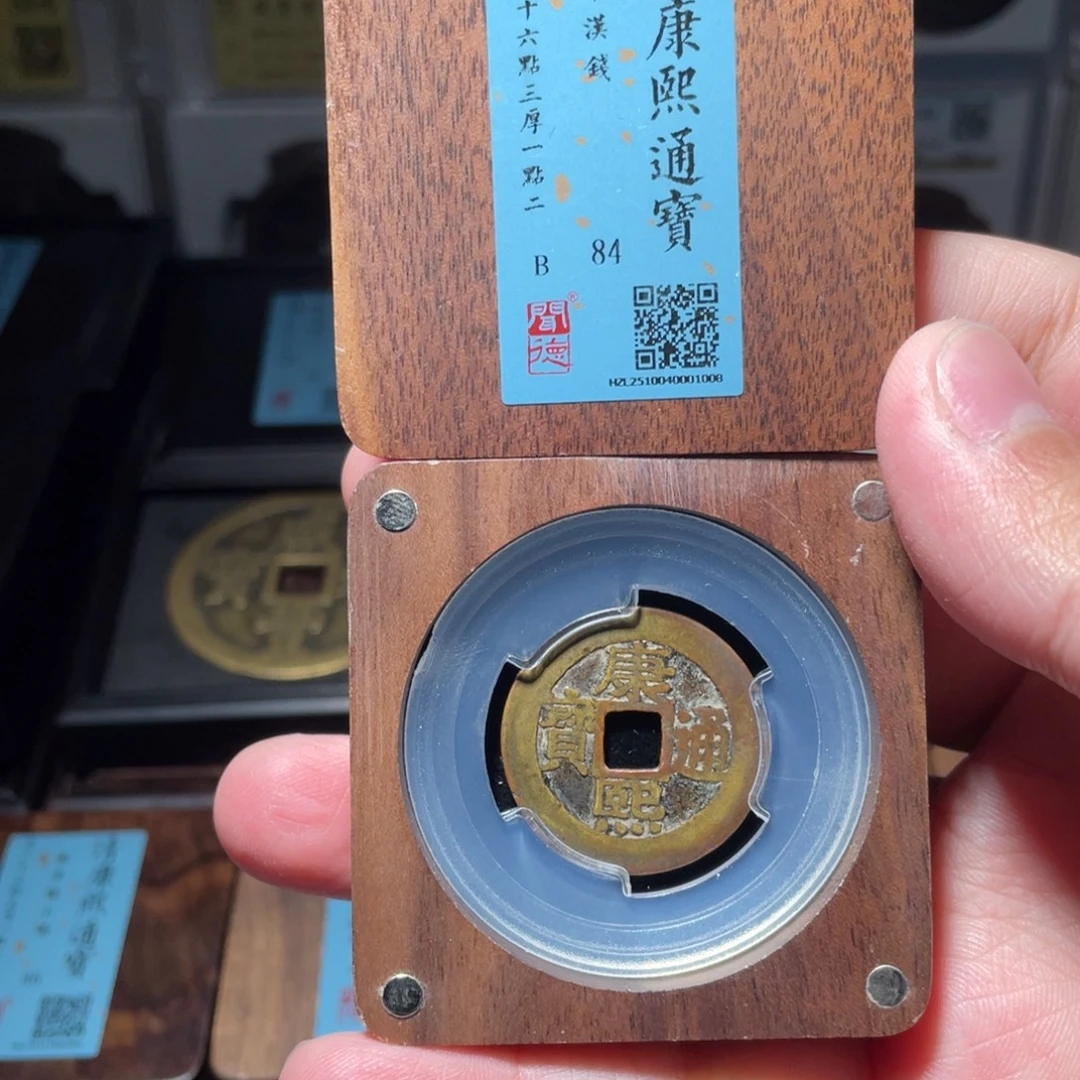 浪***涯铜琳琅古泉康熙罗汉钱1008