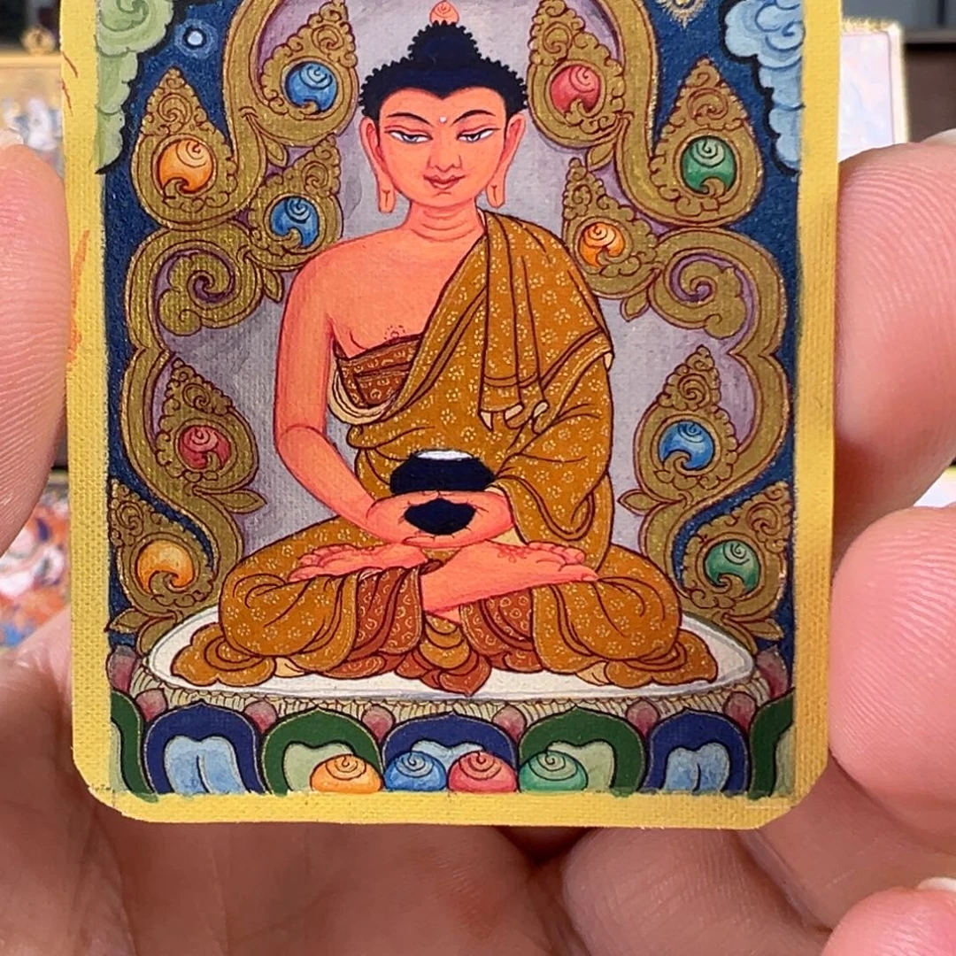 阿***慕吊坠藏卡手绘阿米