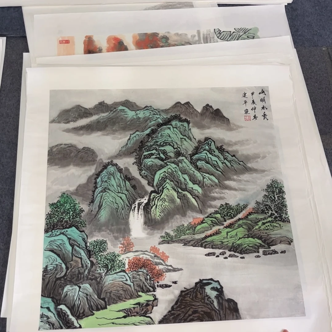 国画LD国画单幅任发