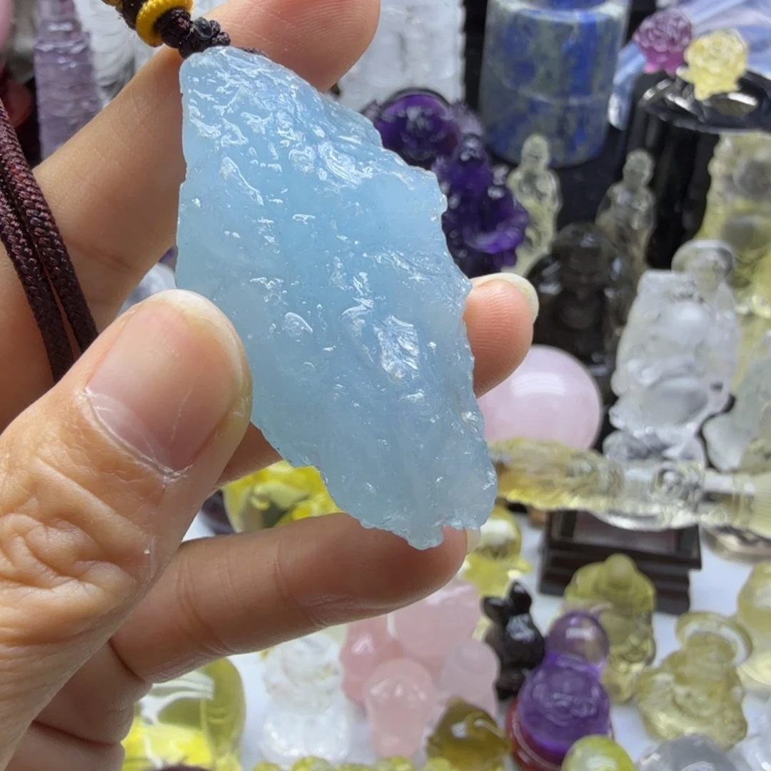 水晶未镶嵌珠宝半成品