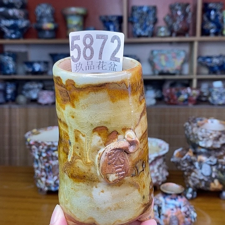 景德镇玖品陶瓷艺术花盆