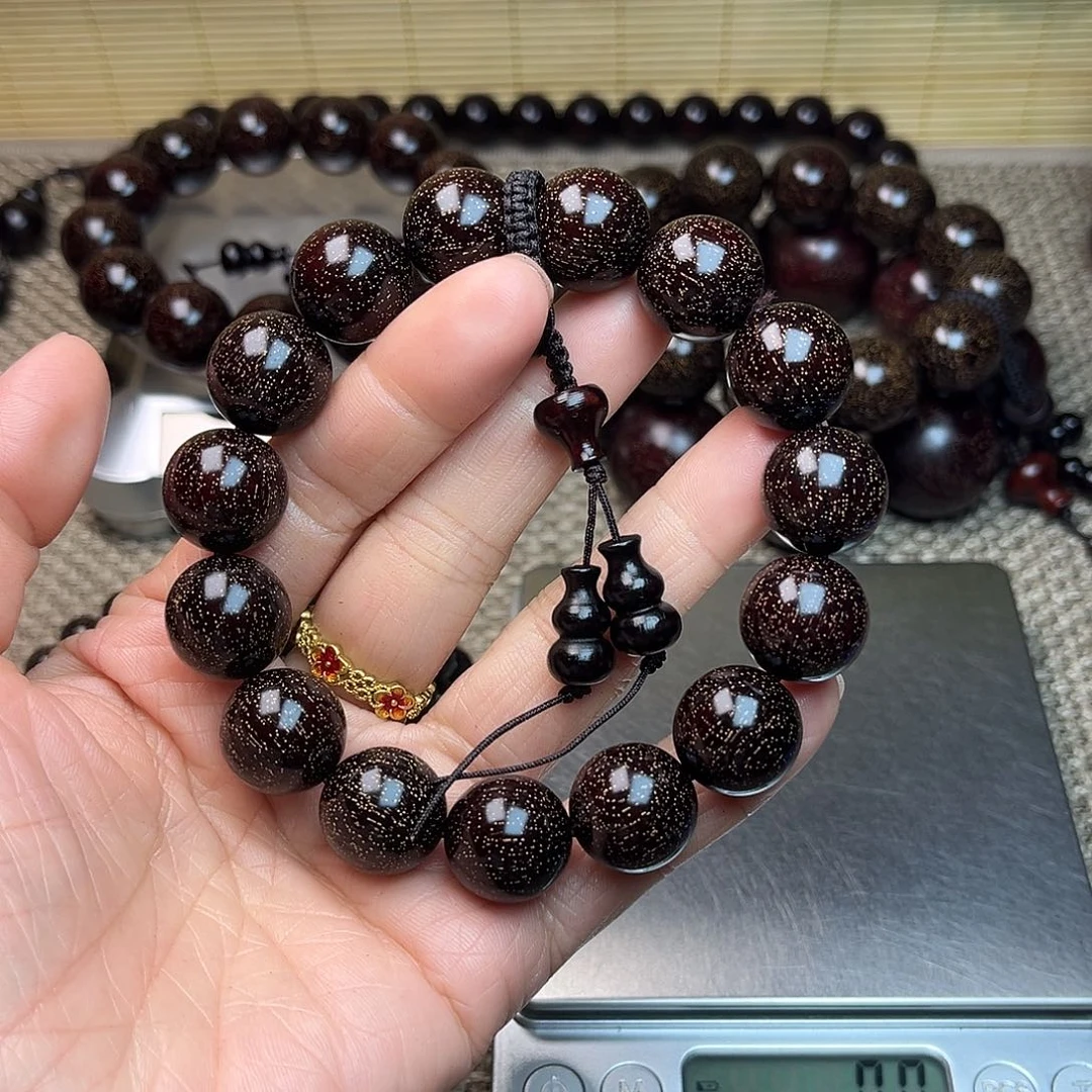 檀香紫檀（小叶紫檀）1.5 15颗 爆星