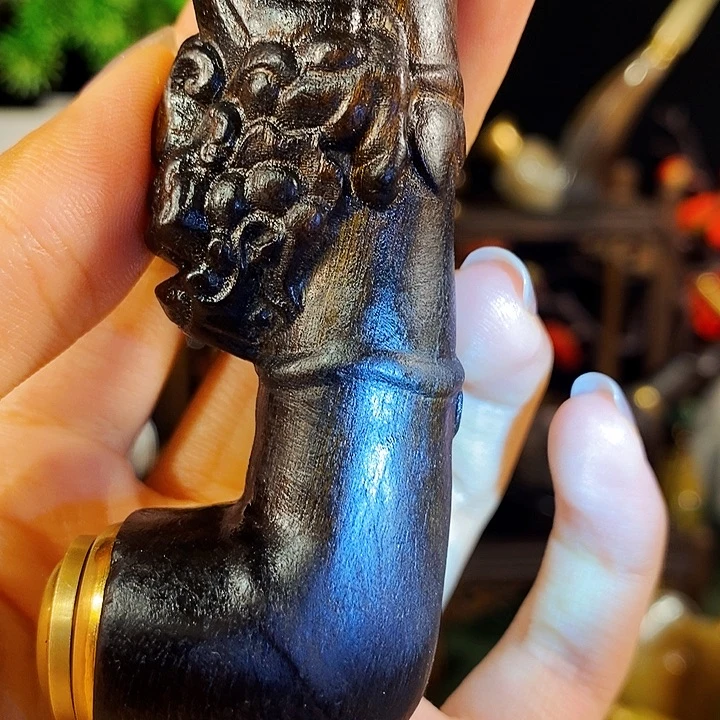 高端定制金丝楠烟嘴