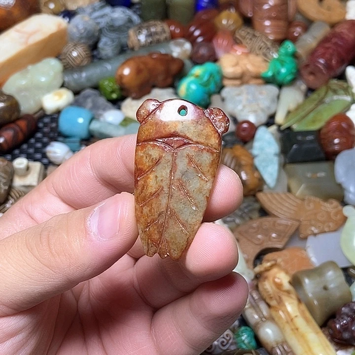 和田玉未镶嵌颈饰241