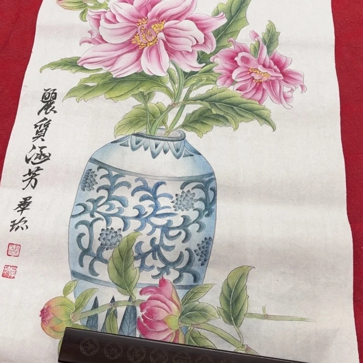 国画花鸟的翅膀和翅膀是