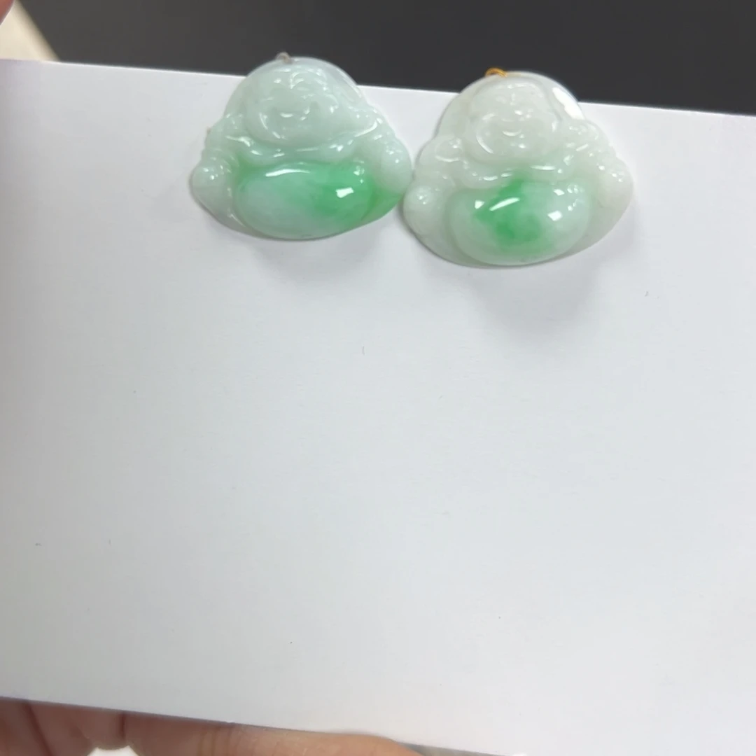 颈饰未镶嵌翡翠佛公-任选一发货