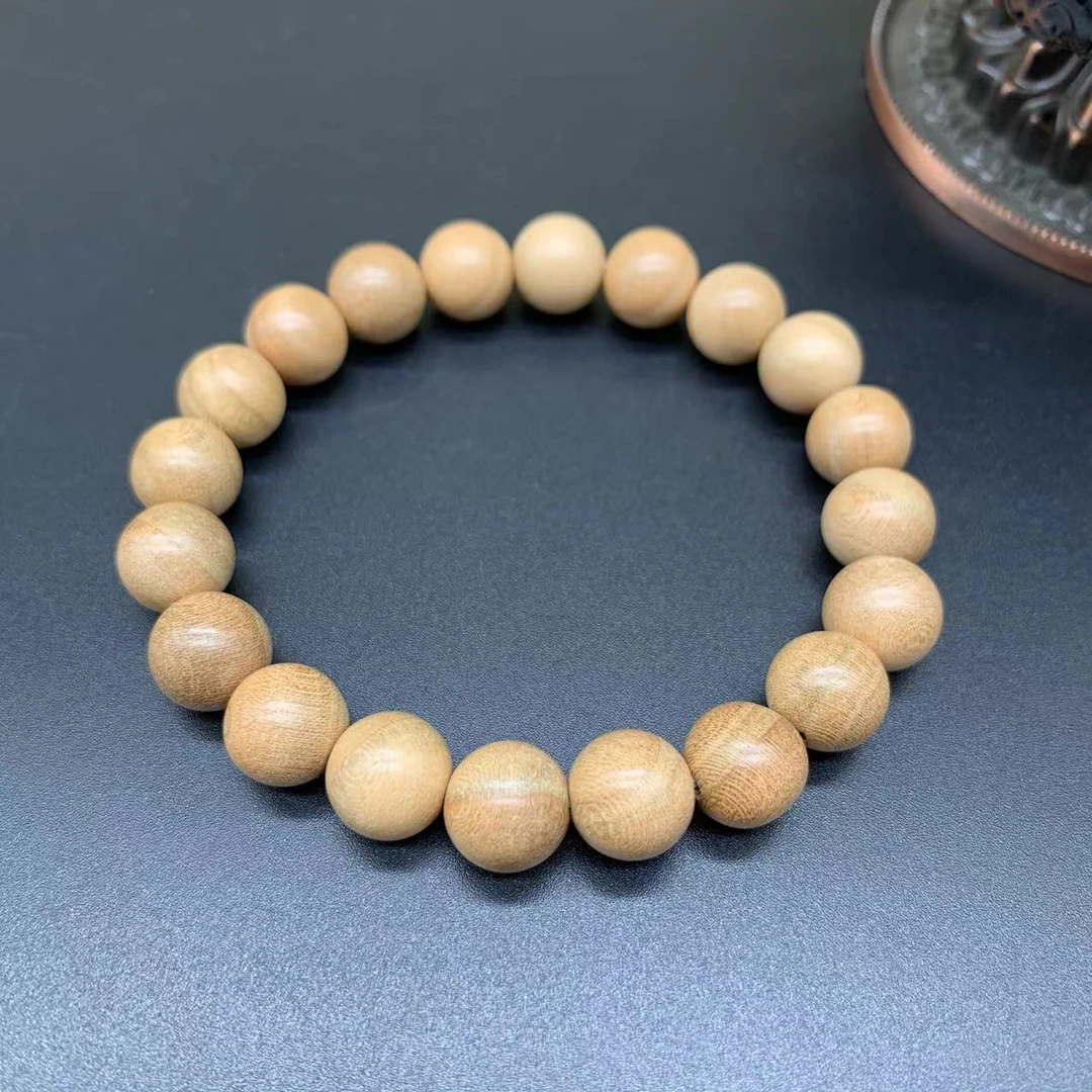 279 【素雅】山东老桃木素款素圈手串