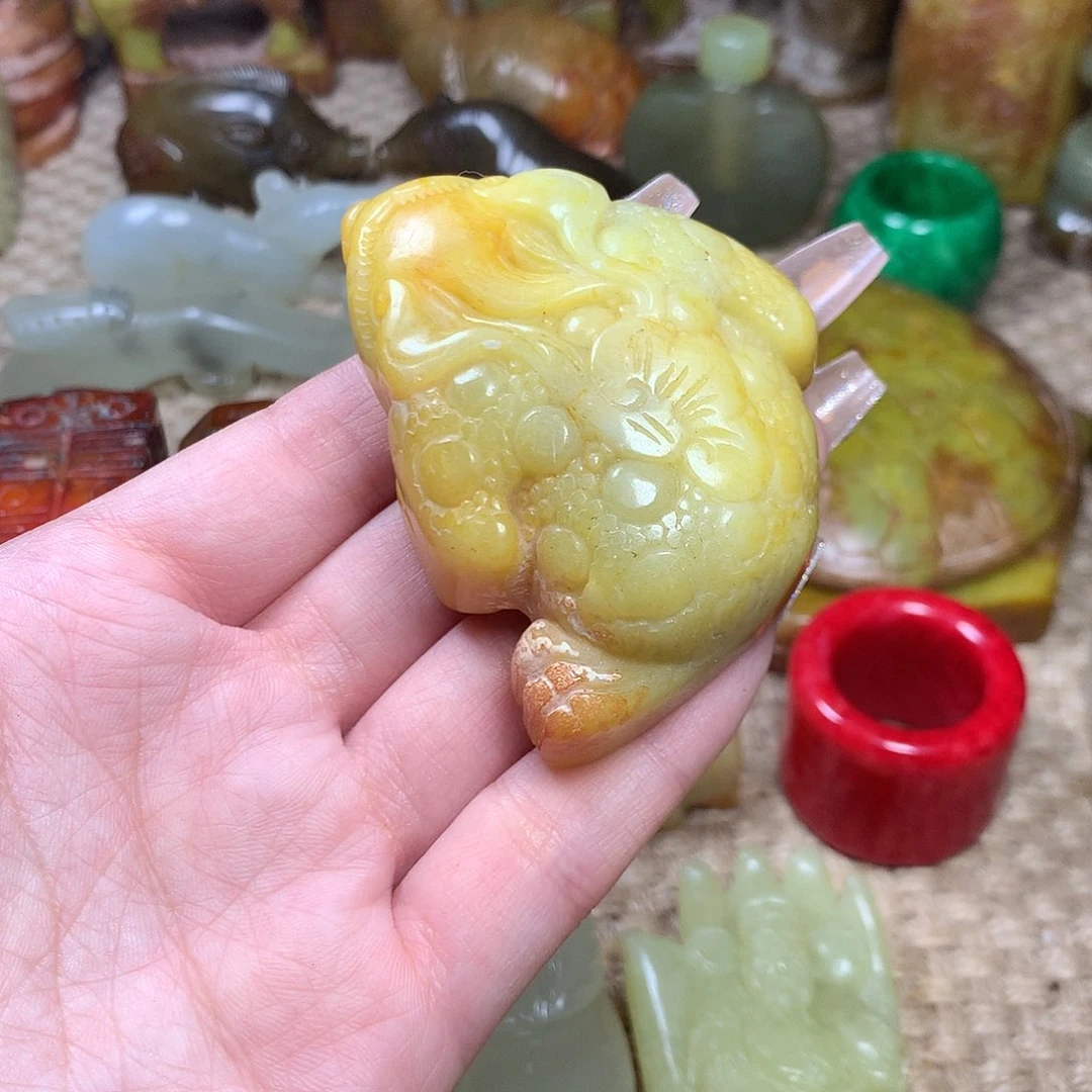 白玉菩提吊坠挂件