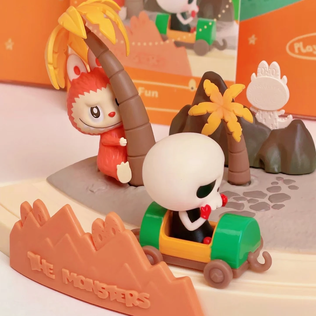 【端盒凑一个圈】THE MONSTERS一起玩游戏系列场景手办盲盒