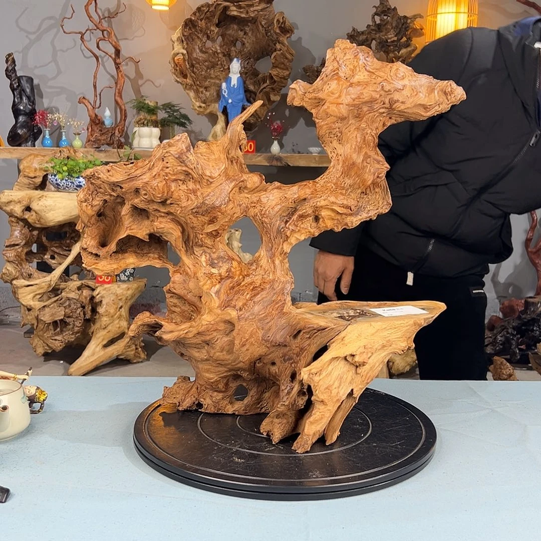 香榧木叫***仔皖南根雕艺术33333