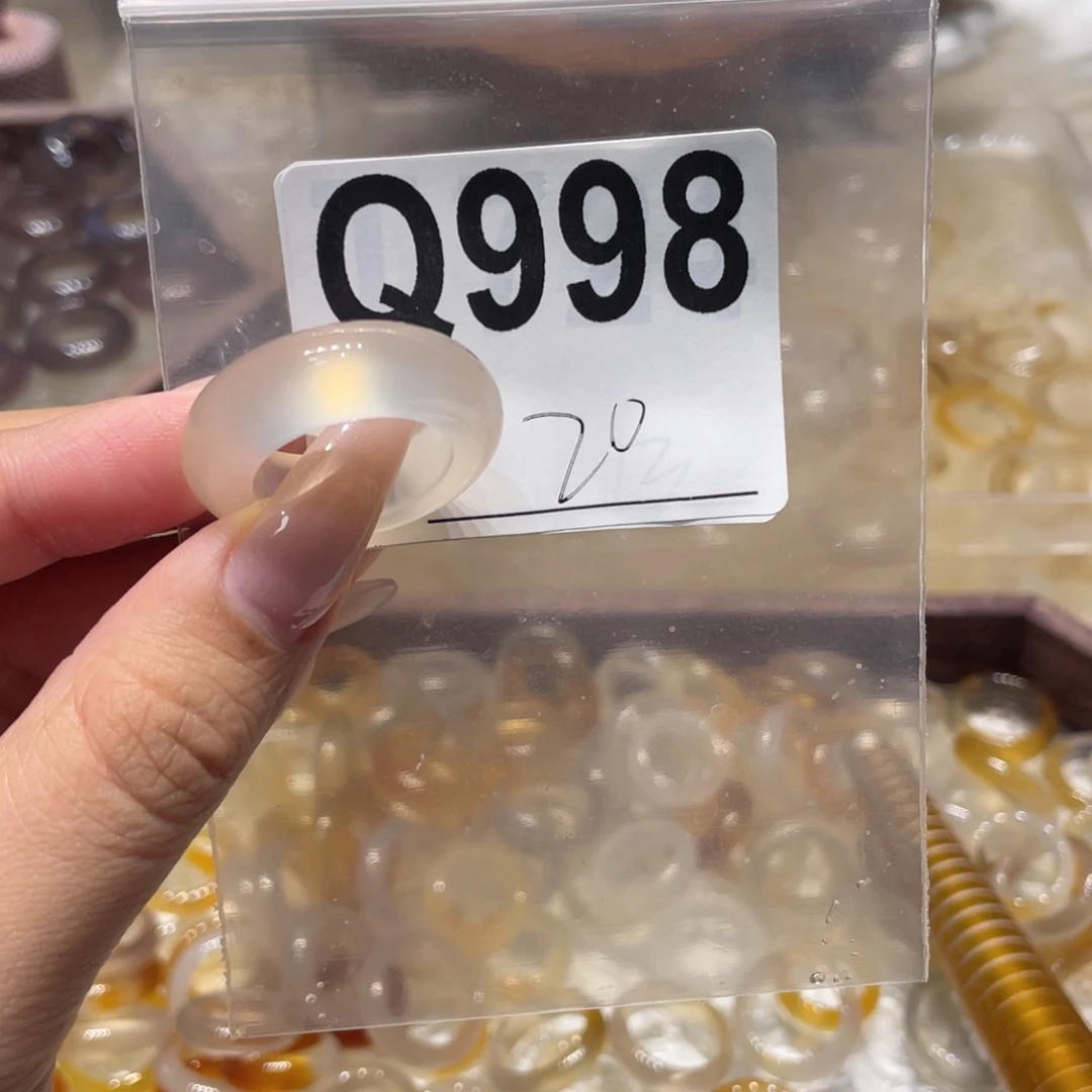 玛瑙/玉髓未镶嵌戒指998