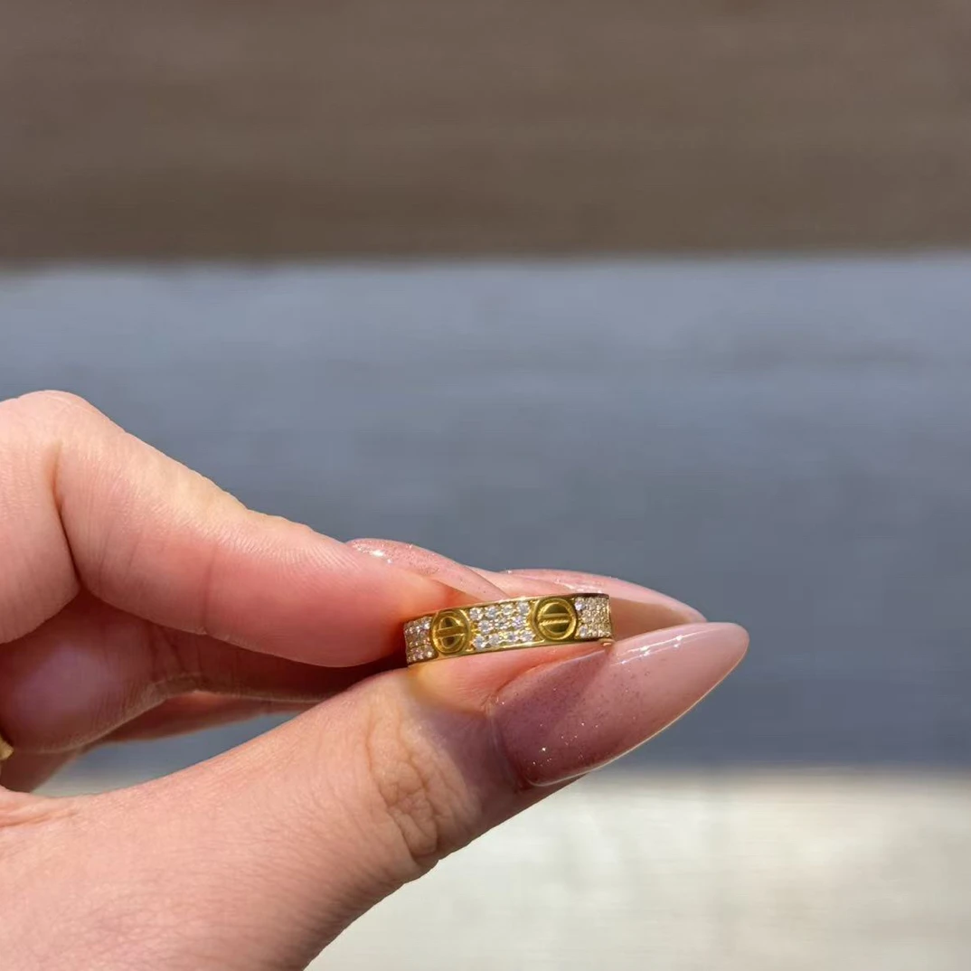 足金精品工艺戒指