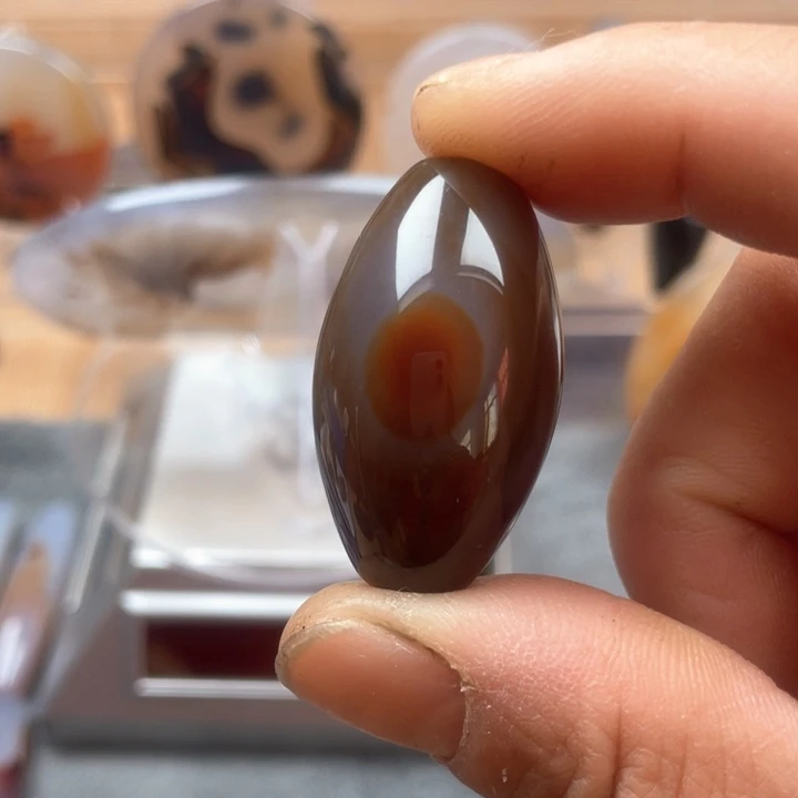 玛瑙/玉髓吊坠(不含链)未镶嵌