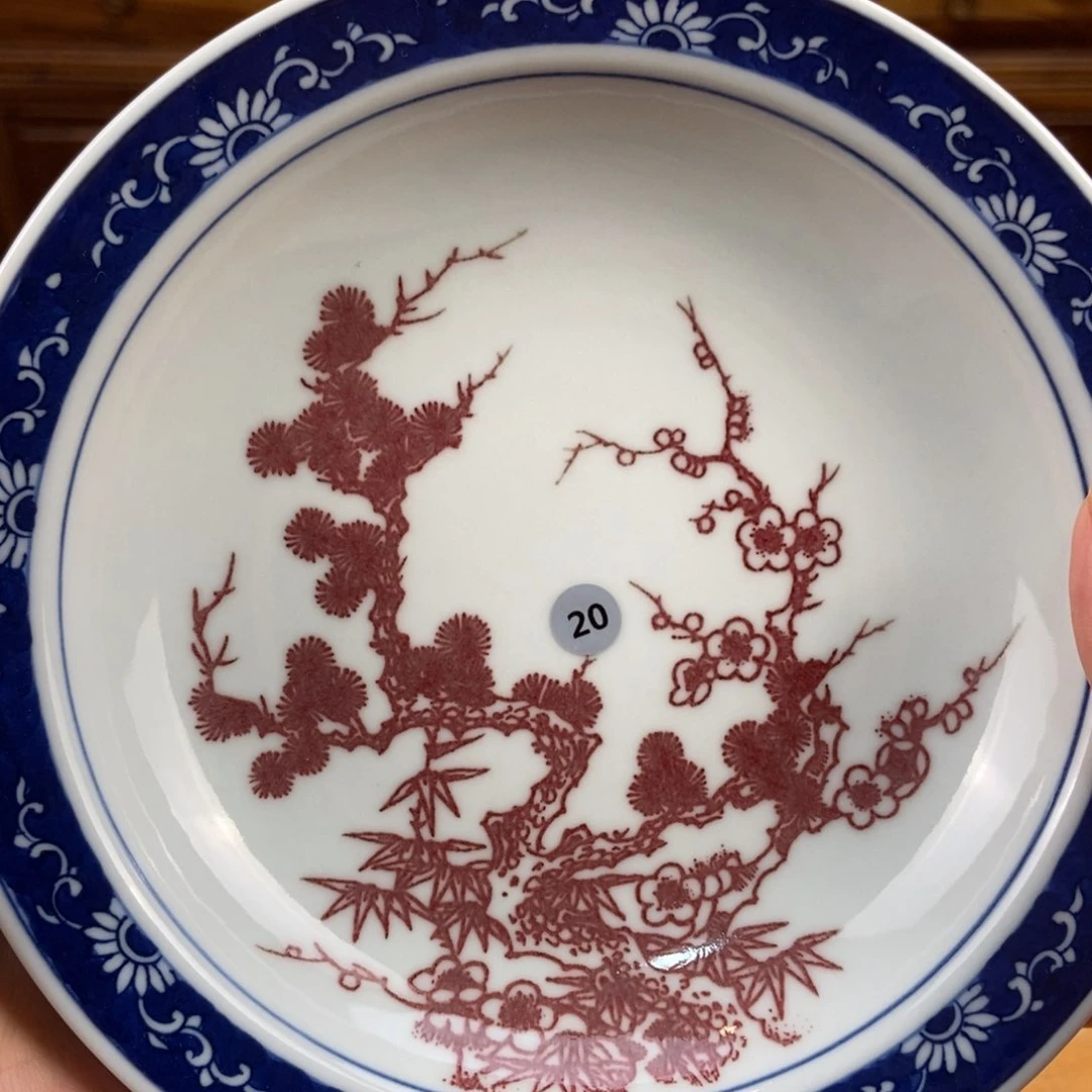 手绘现代茶具非古董