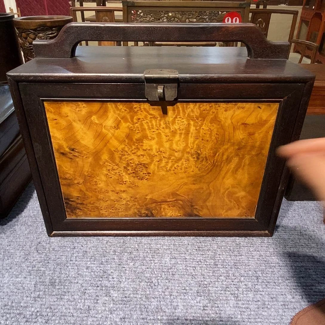 香榧木紫檀书箱33。。。。