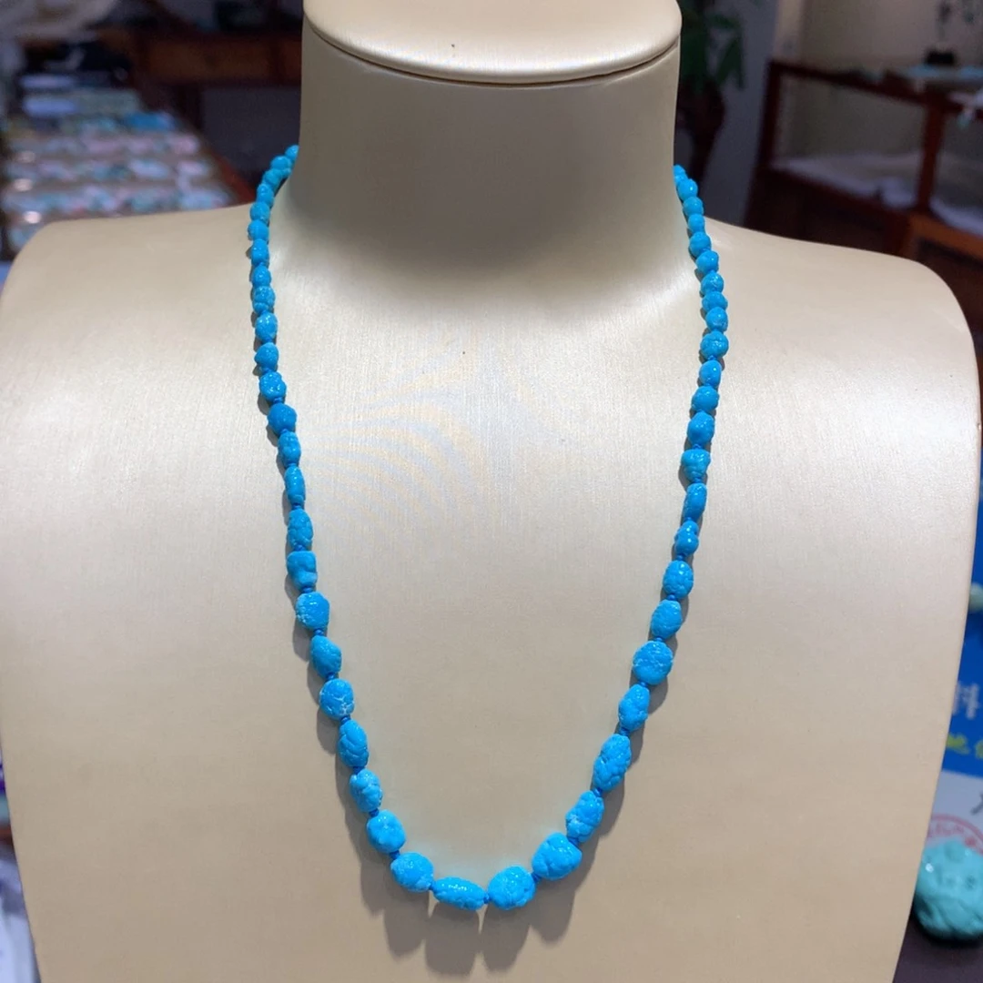 未镶嵌绿松石锁骨链