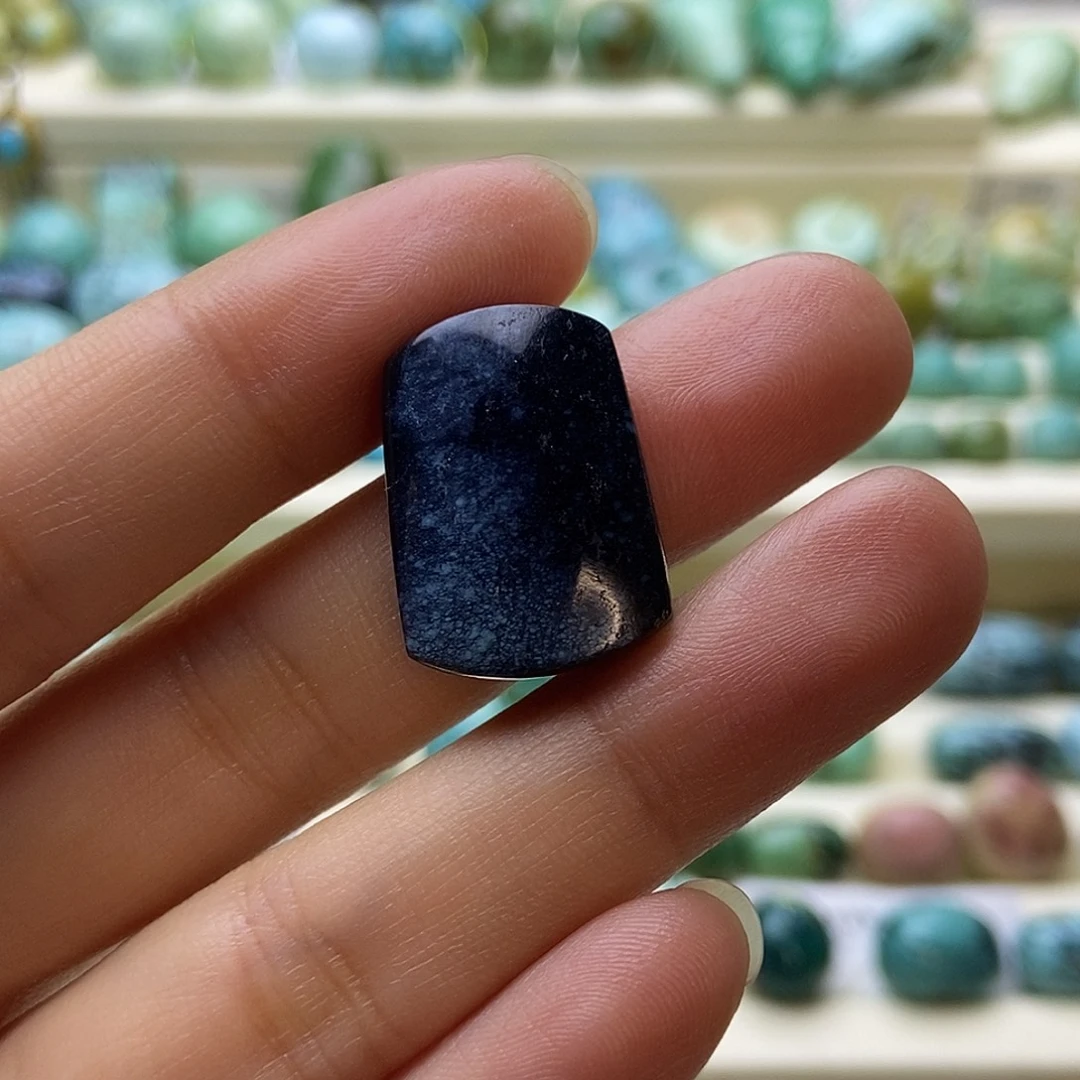 绿松石未镶嵌无事牌