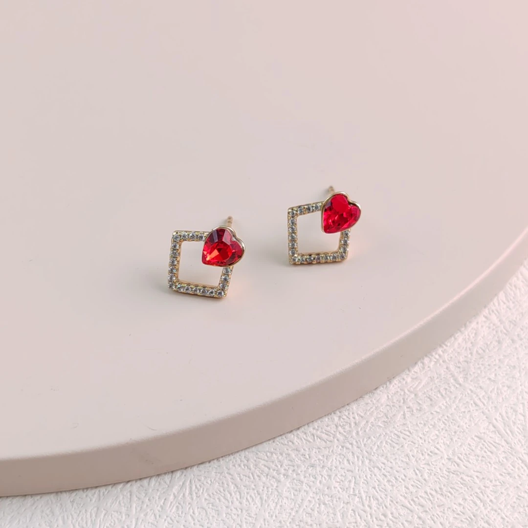 XUPING/旭平首饰 合金仿水晶耳饰 新年【潘生福利】 X000983251