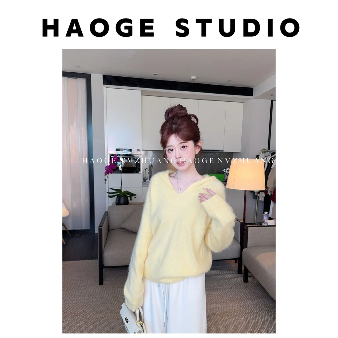 浩哥严选●霜降HGQ5MY2890A羊绒毛衣预时尚休闲百搭秋（不可机洗）