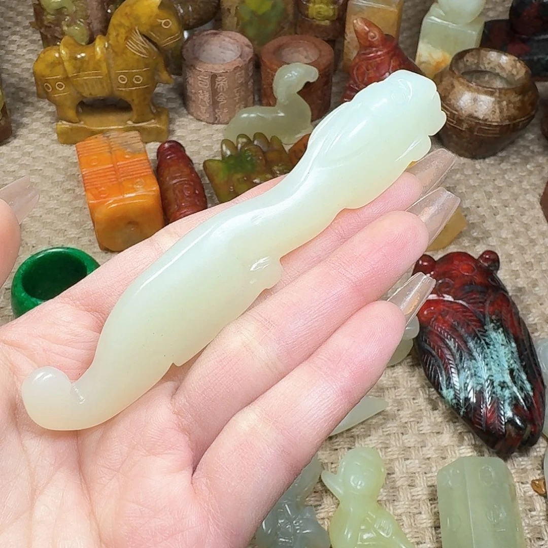 白玉菩提吊坠挂件