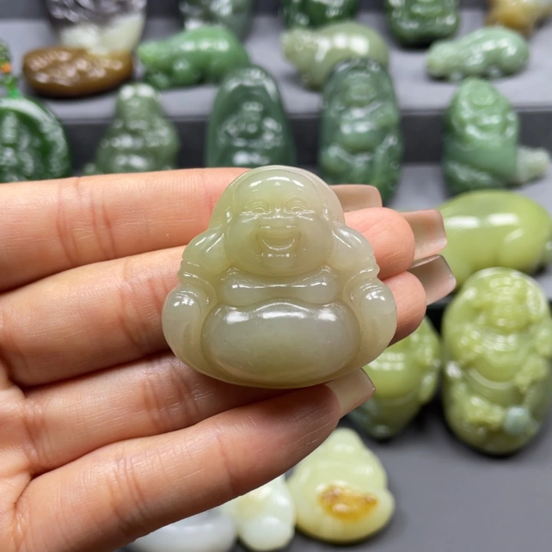 【闪购商品】和田玉未镶嵌挂件?****?微瑕福利