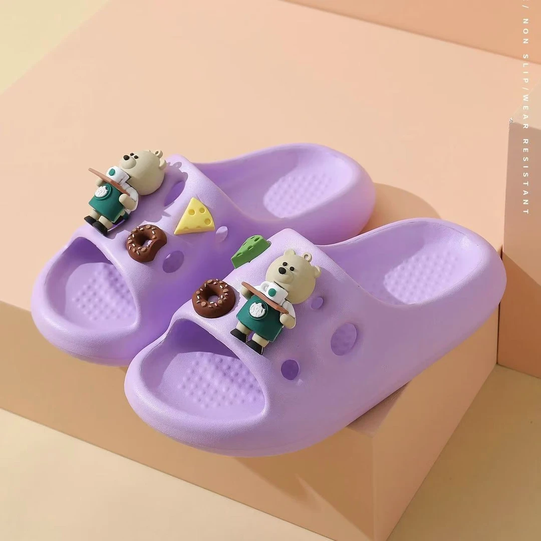 厚底女款凉拖鞋防滑卡通立体家居室内居家外穿可爱EVA林润55卡通