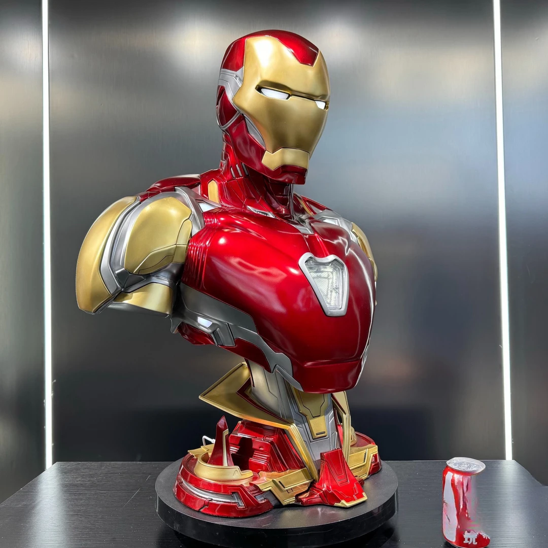 现货 复仇者联盟系列 MK85一比一半身像 树脂雕像