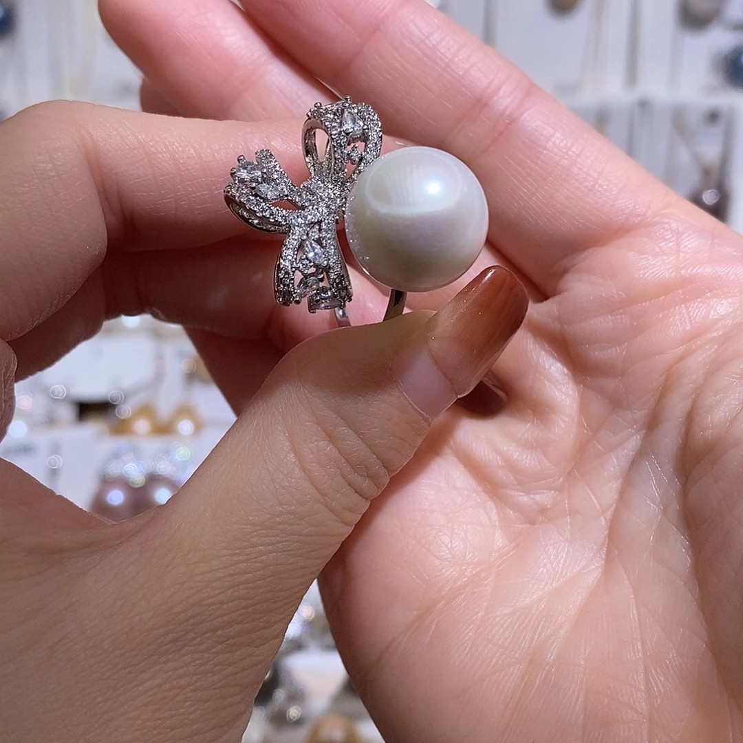 未镶嵌淡水珍珠戒指w14.2