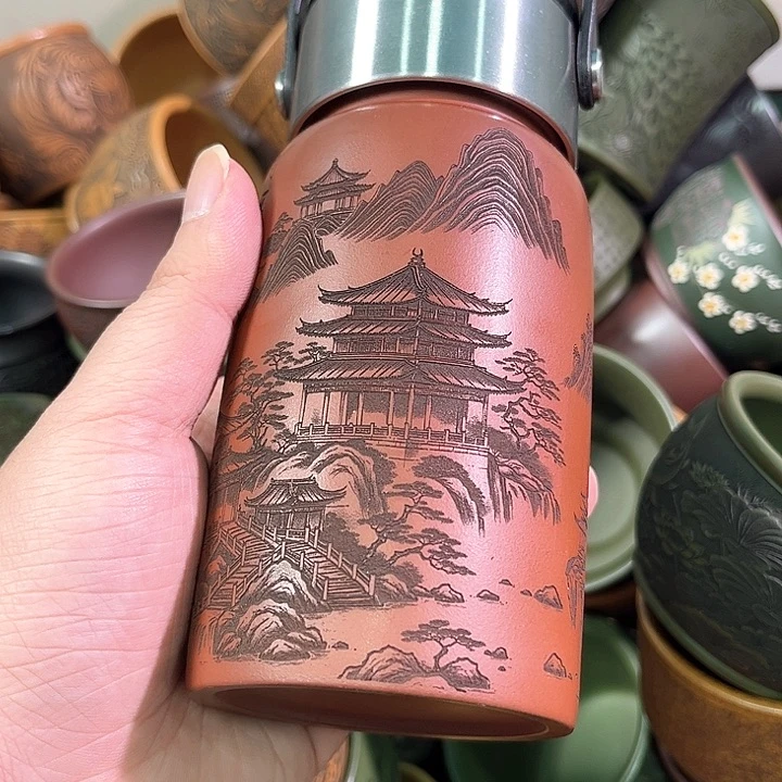 茶杯紫砂全手工紫砂主人杯