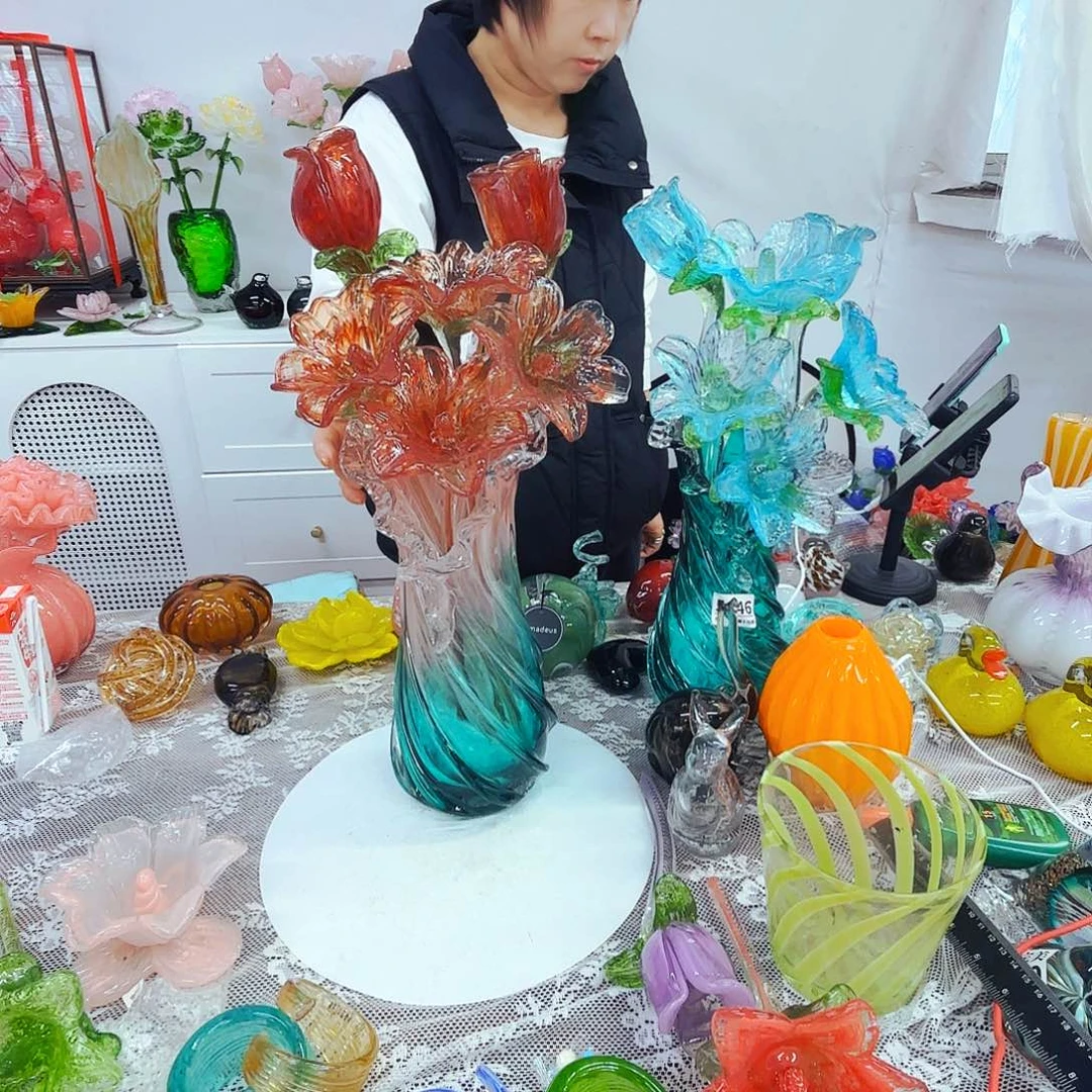 琉璃花瓶花器艺术品