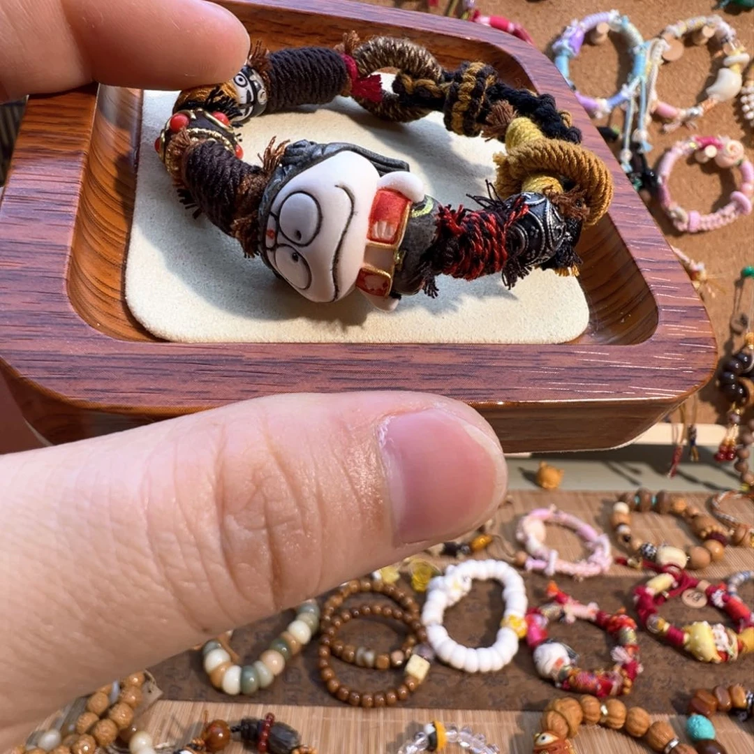 玛瑙/玉髓手链合金丙*