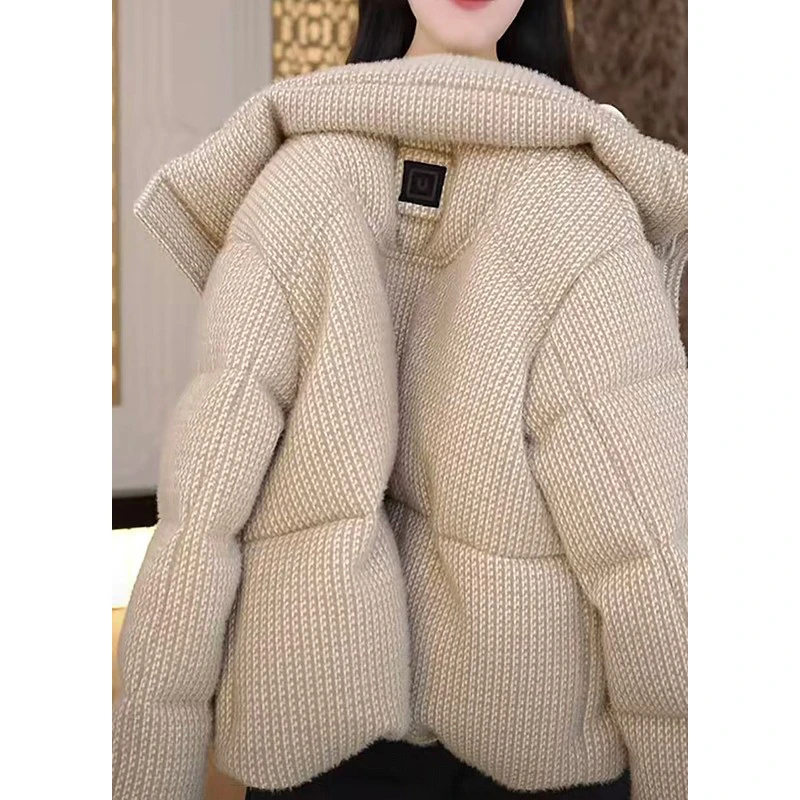 极简高级风复古百搭棉服女款2025冬季新款洋气松弛感简约保暖外套