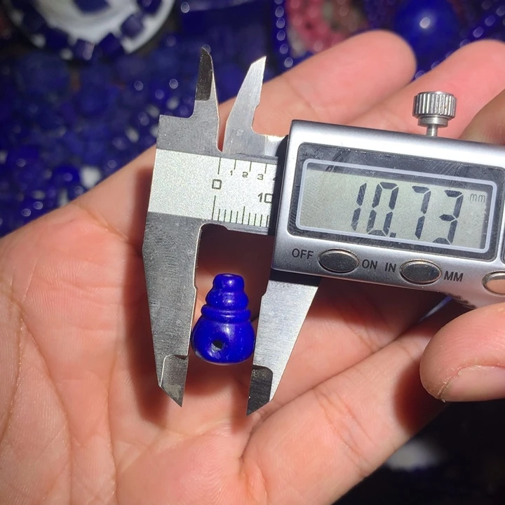 青金石未镶嵌14.9x10mm三通